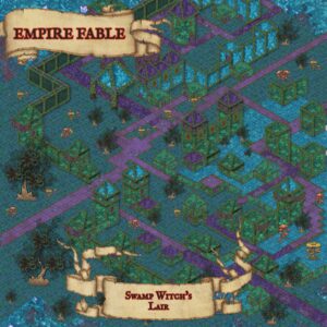Lair of the Swamp Witch Isometric Map Product
